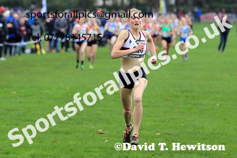 Women Under-17s and Junior Women, 2022 British Athletics Cross Challenge, Sefton Park, Liverpool.  Photo: David T. Hewitson/Sports for All Pics